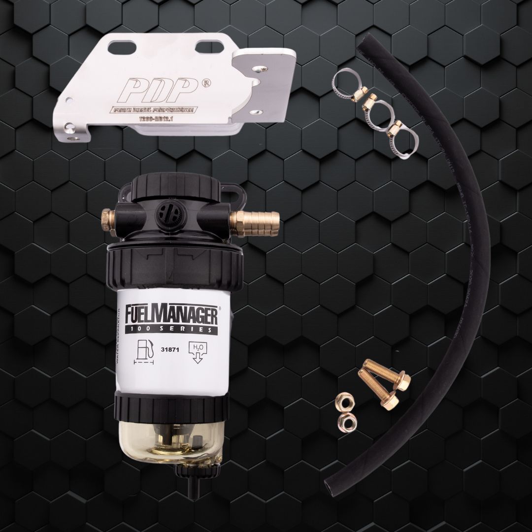 200 series PDP | Pre Fuel Filter Kit 5 micron | Passenger Side