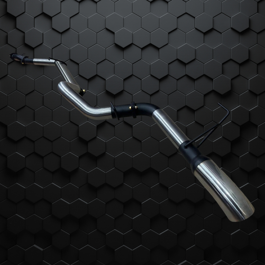 Manta Exhaust | 300 Series | 3" DPF Back to 4" Tailpipe | Black 4" Tip