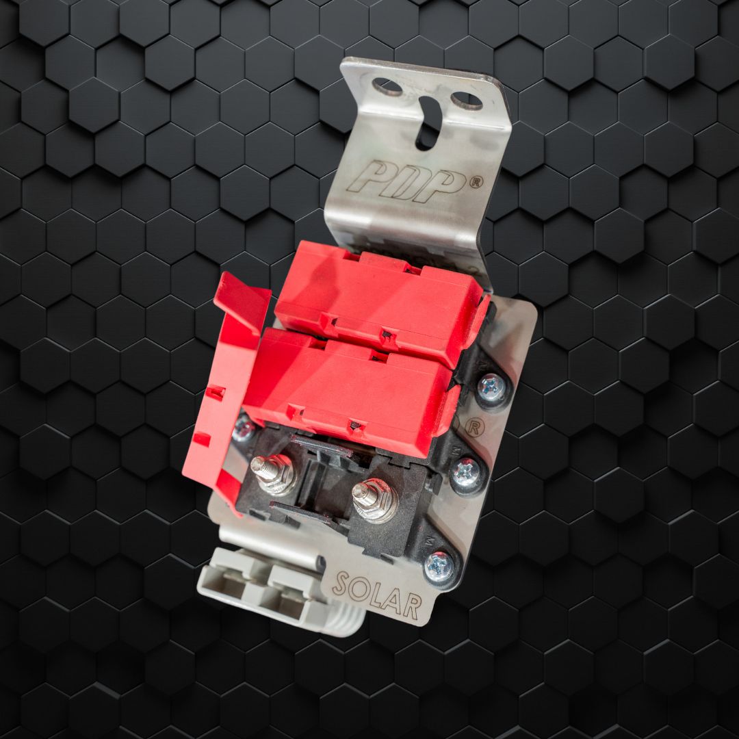 300 Series | Red Top Midi Fuse & Solar Bracket with 3x Midi Fuse holder Kit |