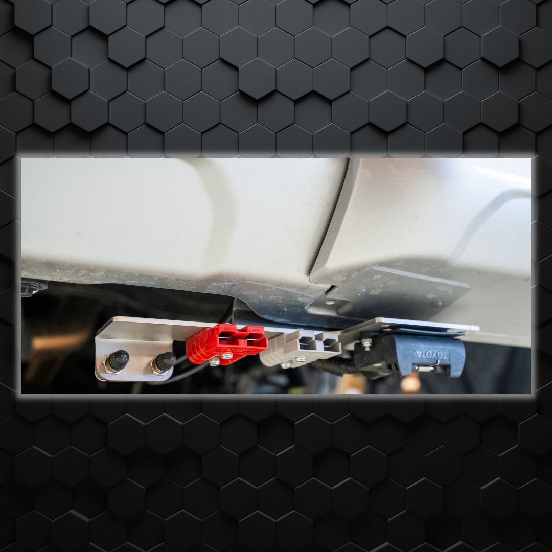 300 series | PDP Trailer plug + Anderson + Air Bag Schrader | Bracket only