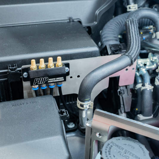 300 Series | PDP Under-bonnet Mounting Bracket suit- Diff Breather | DR Side | Brk only