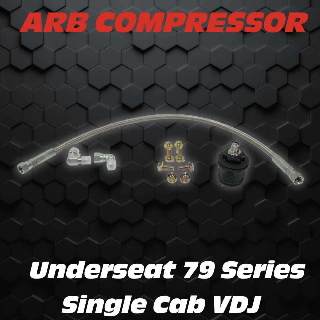 70 Series | PDP Compressor Bracket kit | Single Cab | DIY | Passenger side