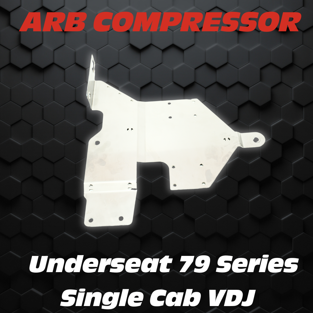 70 Series | PDP Compressor Bracket kit | Single Cab | DIY | Passenger side