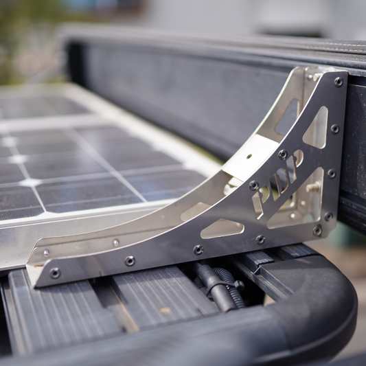 Awning Bracket | Raw Stainless | 70 series | 200 series | Suits 180 & 270 Degree Awning