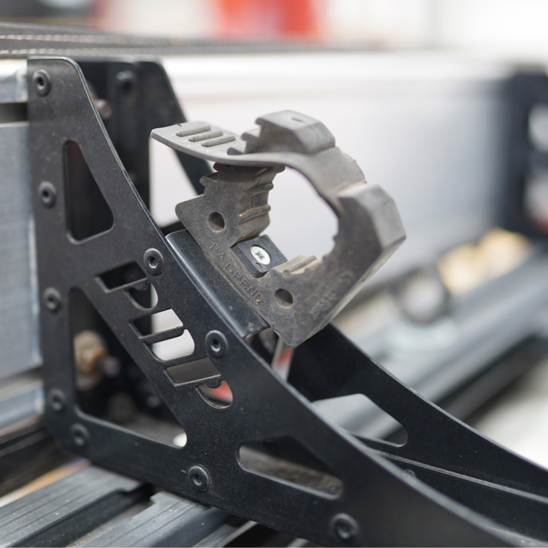PDP Heavy Duty Awning Bracket | Powder-coated Black | Suits 180 & 270 Degree Awning