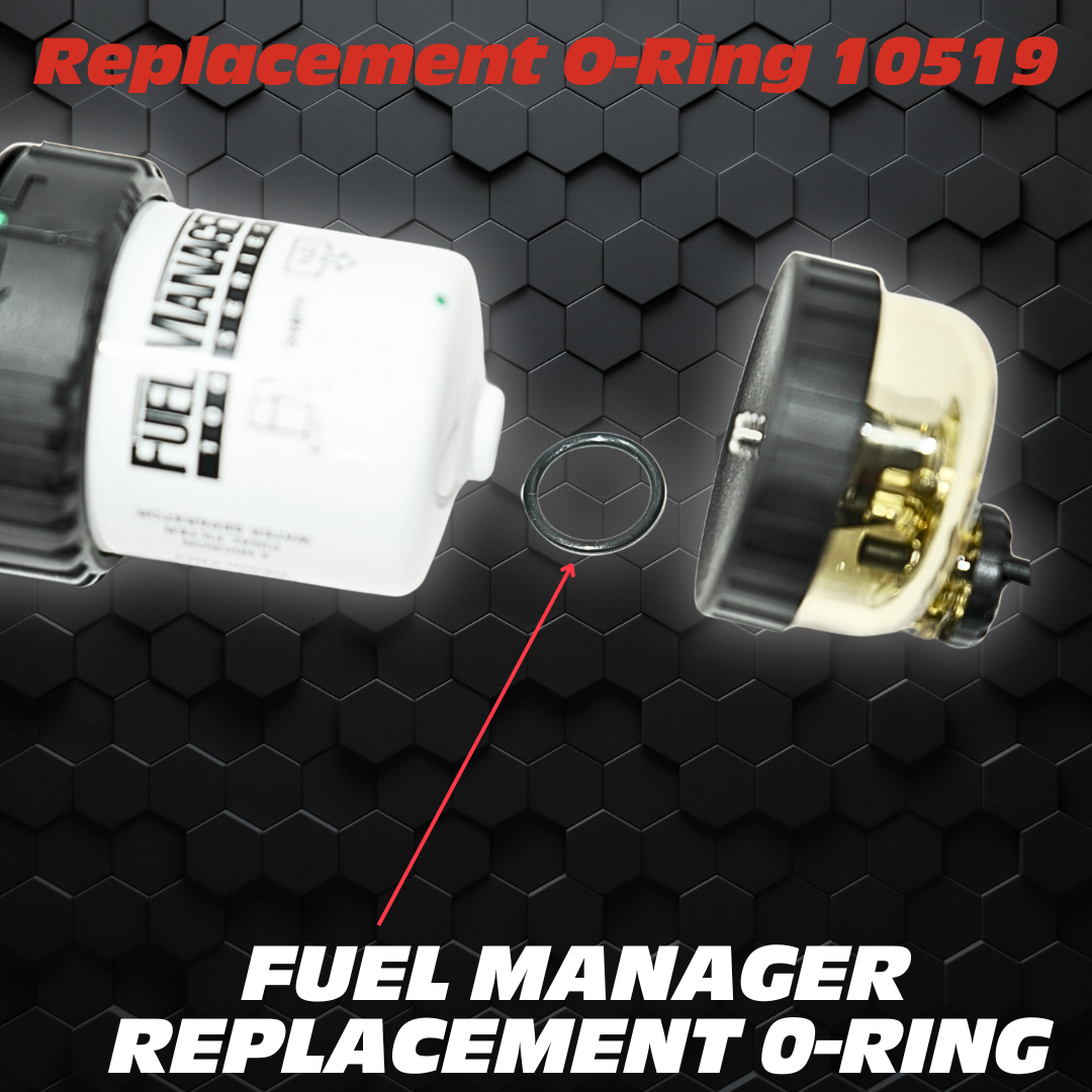 Fuel ManagerReplacement O-Ring 10519 for Fuel Manager Clear Bowl Replacement