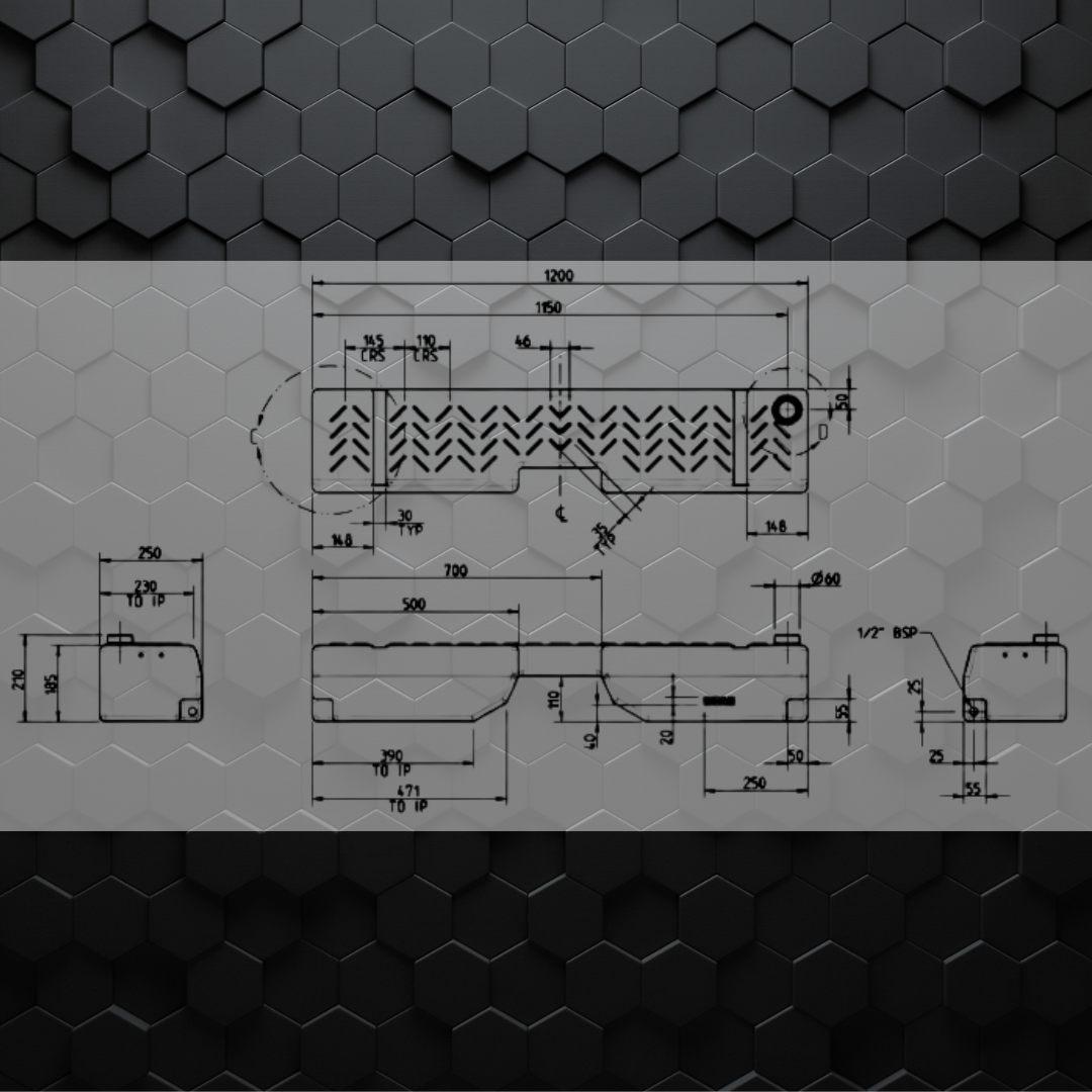4wd water tank footwell