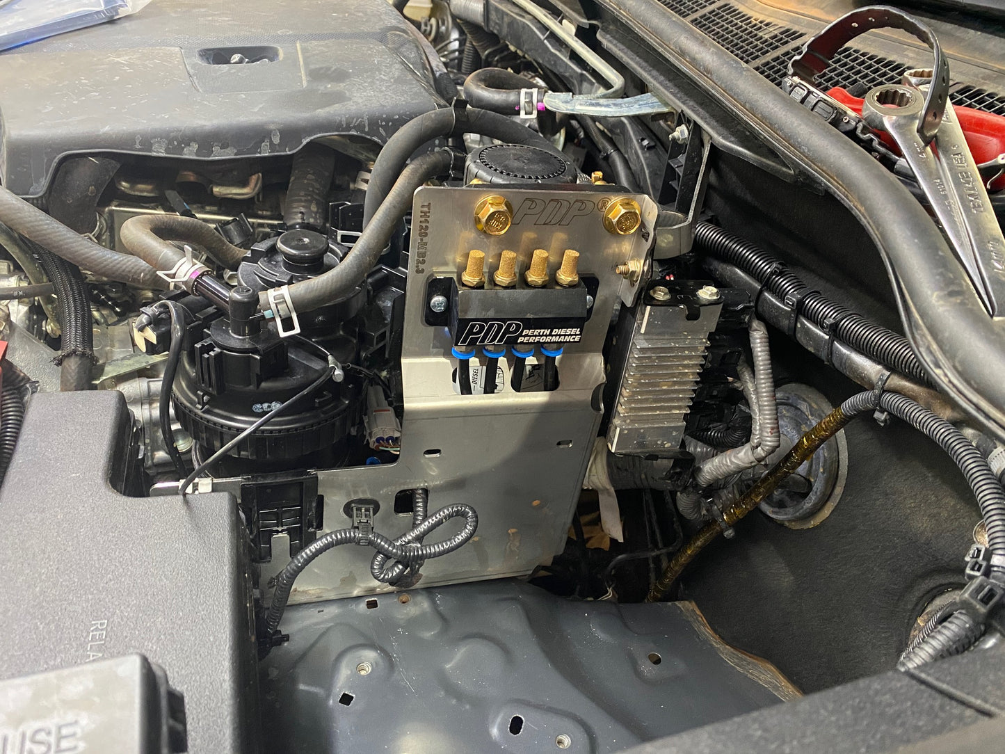 PDP HILUX/PRADO Diff Breather Kit