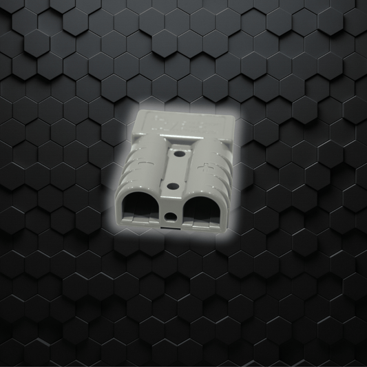 Anderson 50Amp connector with lugs | GREY