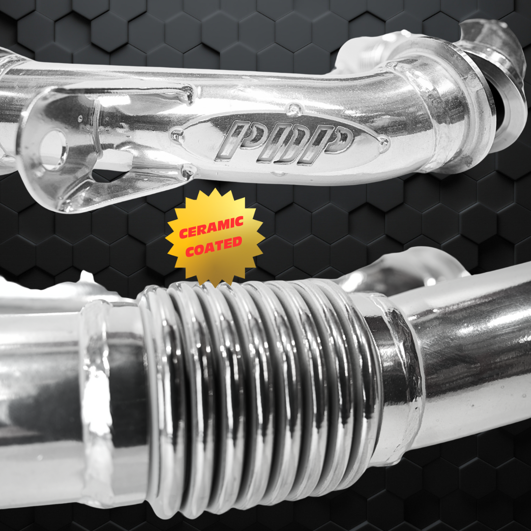 70 series | PDP Cross Over Pipe kit | Ceramic Coated | VDJ | V8 engine