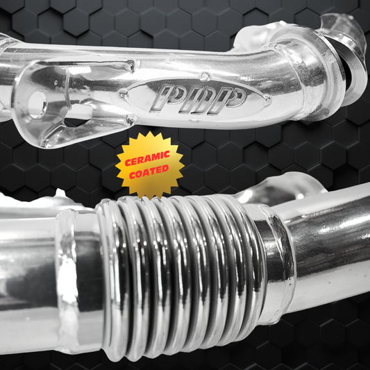 70 series | PDP Cross Over Pipe kit | Ceramic Coated | VDJ | V8 engine
