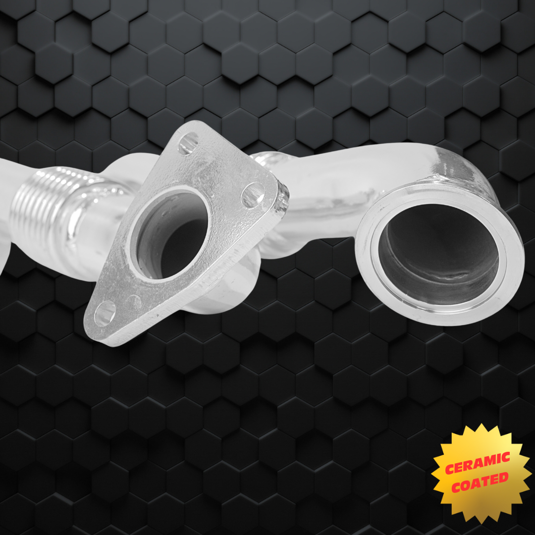 70 series | PDP Cross Over Pipe kit | Ceramic Coated | VDJ | V8 engine