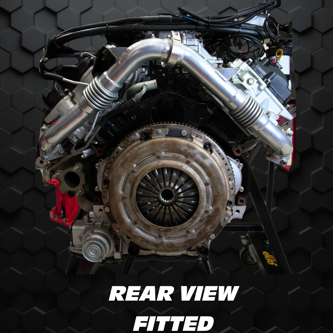 70 series | PDP Cross Over Pipe kit | Ceramic Coated | VDJ | V8 engine