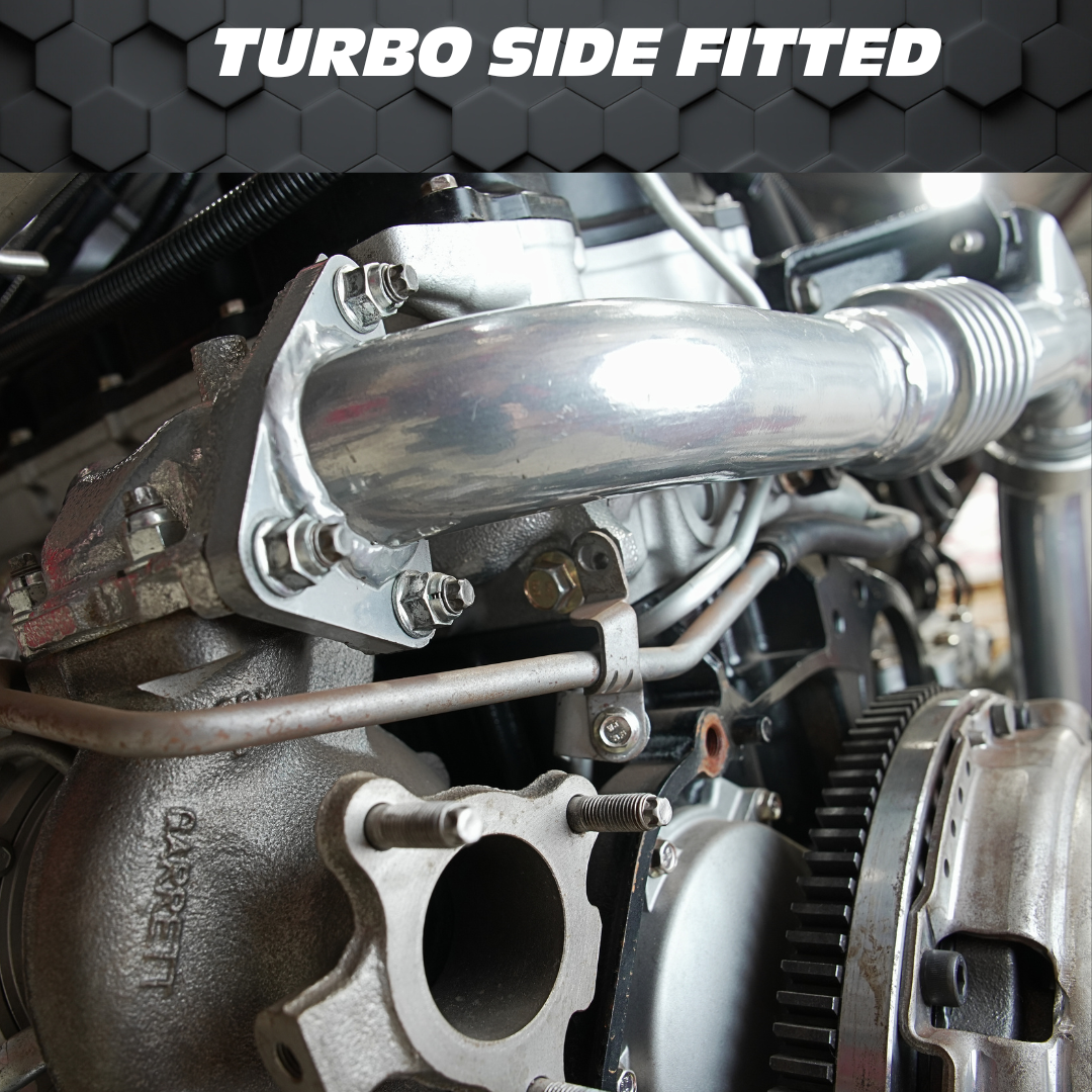70 series | PDP Cross Over Pipe kit | Ceramic Coated | VDJ | V8 engine