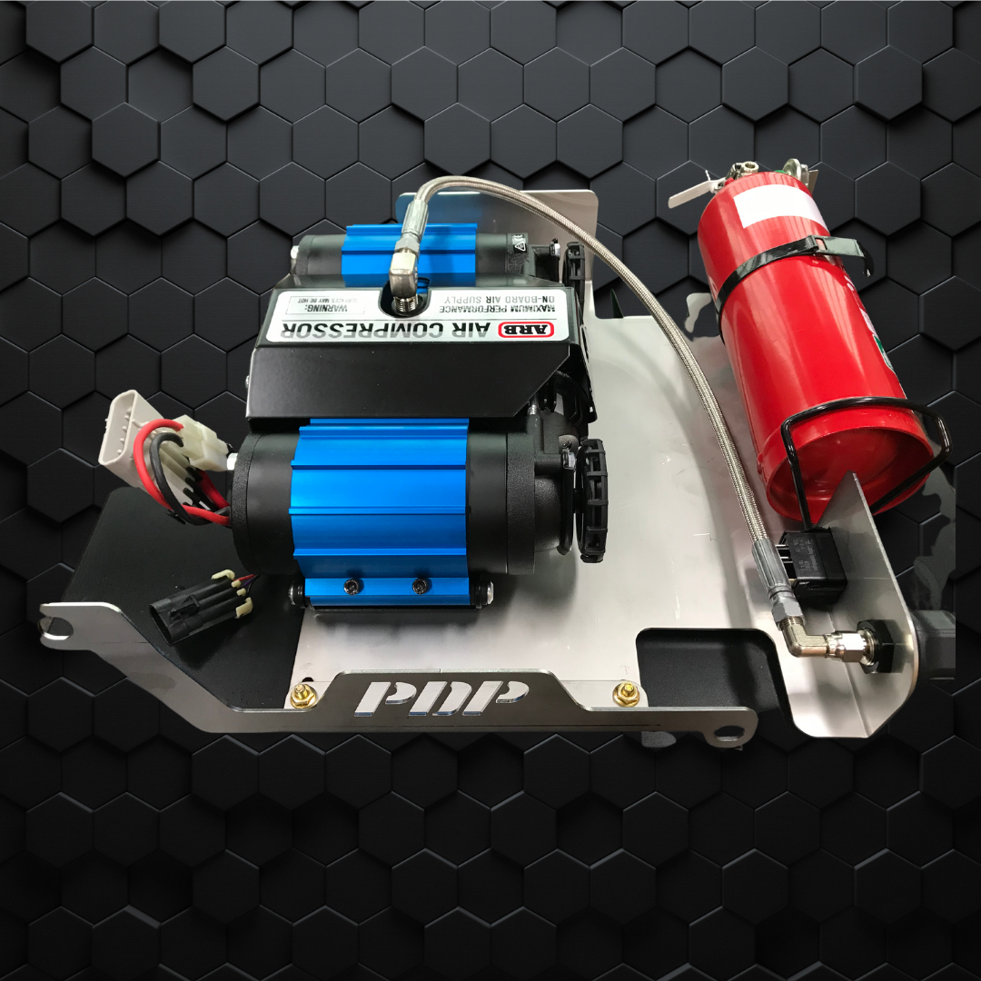 70 series |76 and 79 Dual Cab Series | Under Seat Bracket & ARB Twin Compressor | COMBO