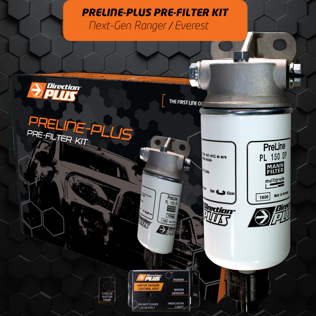 Direction Plus | Pre-Filter Kit |NEXT-GEN RANGER / EVEREST & VW AMAROK 4CYL & 6CYL | PL671DPK