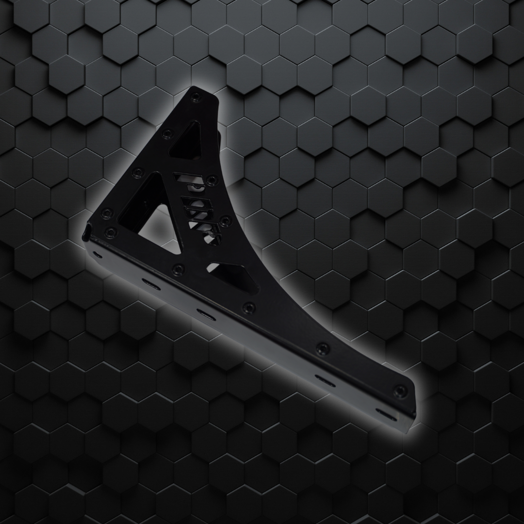 PDP Heavy Duty Awning Bracket | Powder-coated Black | Suits 180 & 270 Degree Awning