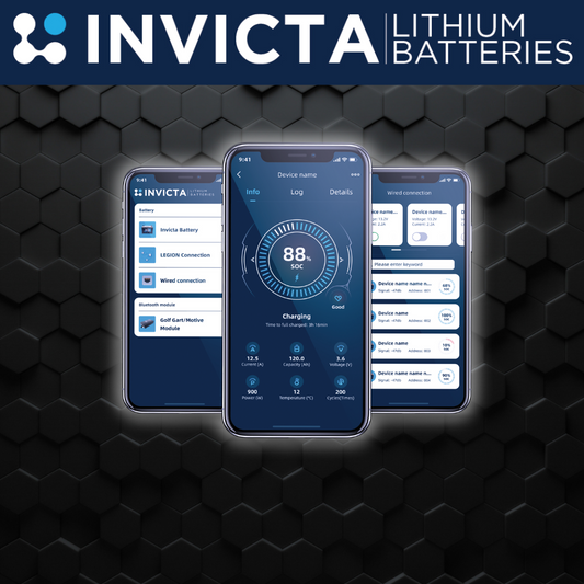 Invicta Xero 12V 120ah|SNLX12V120BT | LiFePO4 Battery (Bluetooth)