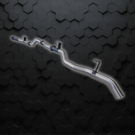 70 series Single Cab & Dual Cab Exhaust | V8 engine | Manta 3" DPF Back Stainless Steel system | 2016 -onwards | SSMKTY0123