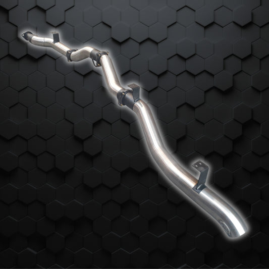 70 Series 4 inch Exhaust | V/8 vdj | Manta | DPF Back system | 4"Stainless | SSMKTY0191
