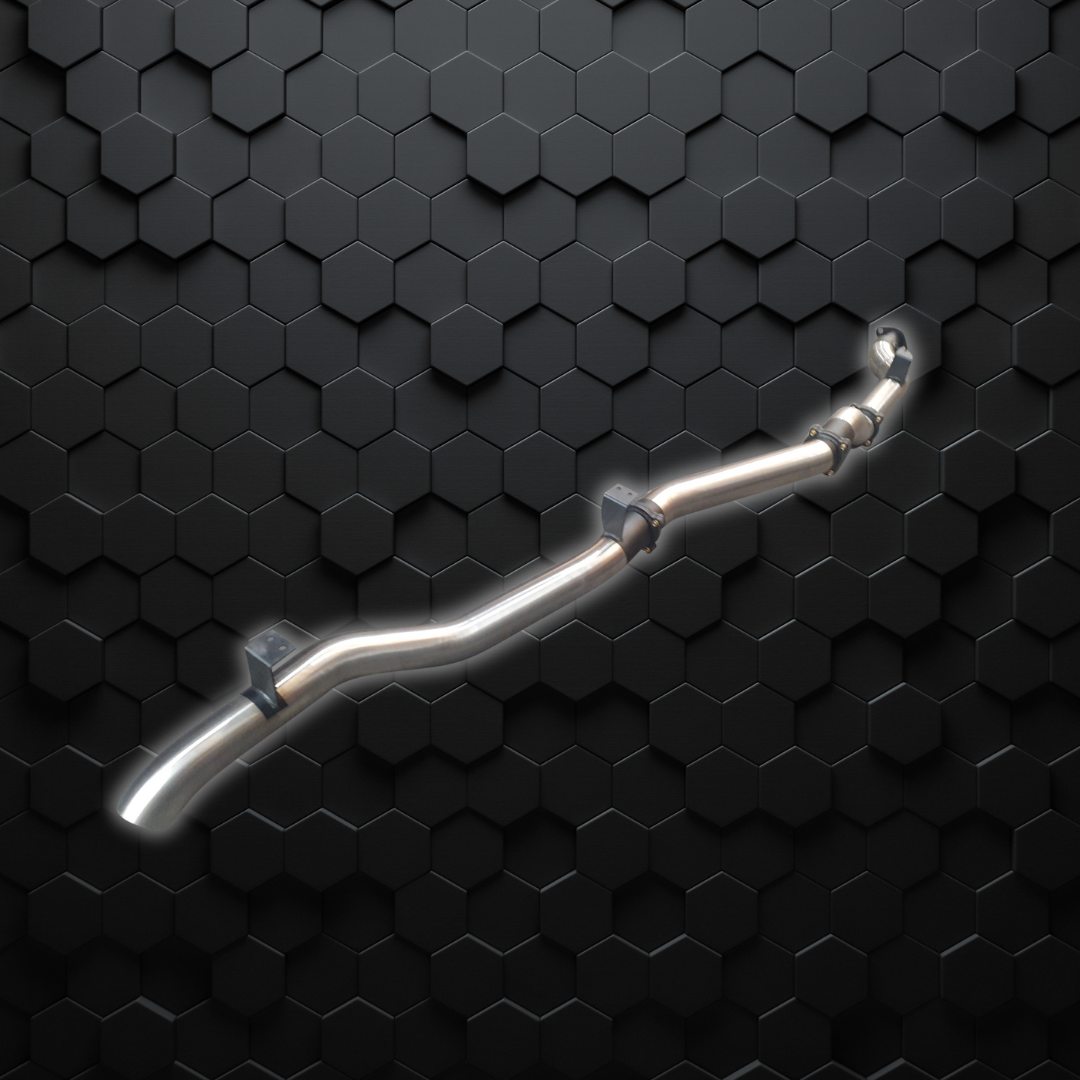 70 Series Exhaust Manta | V/8 engine 4" DPF Back Stainless Exhaust | SSMKTY0191