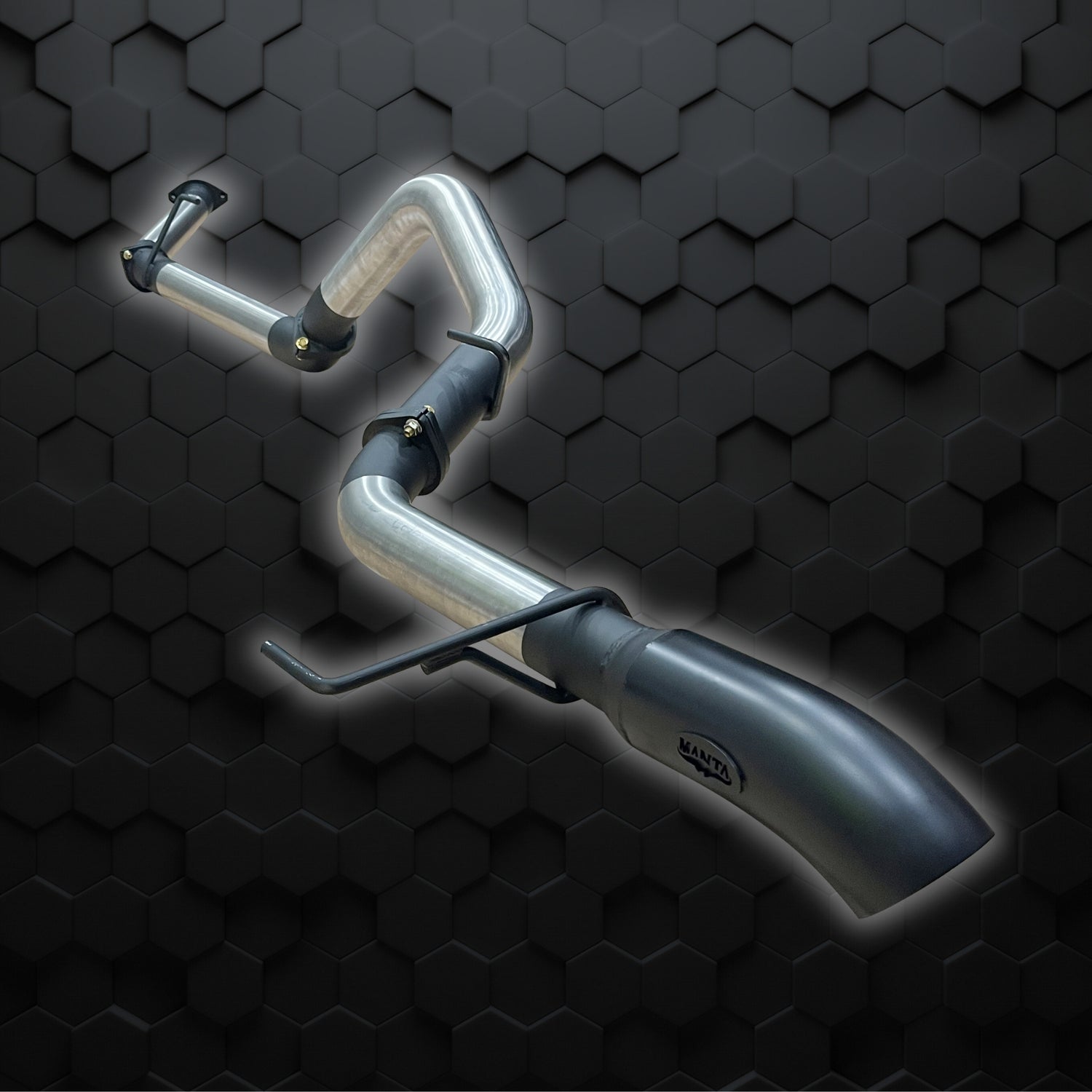 Manta Exhaust | 300 Series | 3" DPF Back to 4" Tailpipe | Black 4" Tip