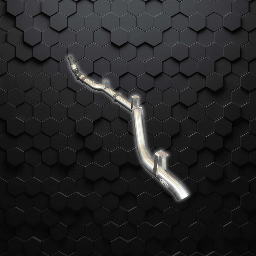 Manta Exhaust | VDJ 76 Series 4" with Cat & WOM | STAINLESS