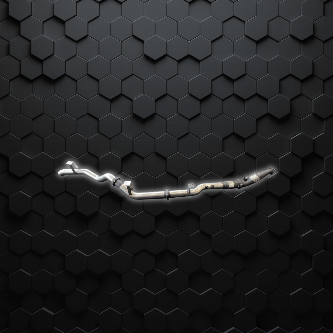 Manta Exhaust | VDJ 76 Series 4" with Cat & WOM | STAINLESS