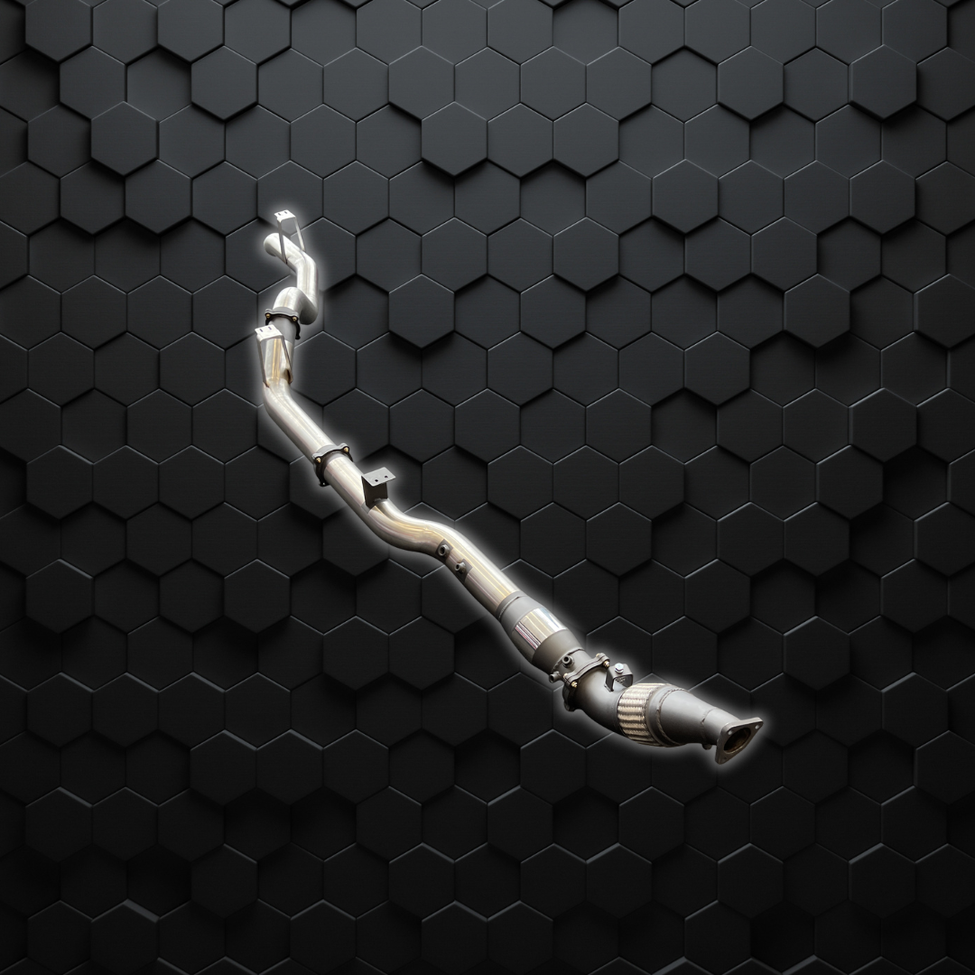 Manta Exhaust | VDJ 76 Series 4" with Cat & WOM | STAINLESS
