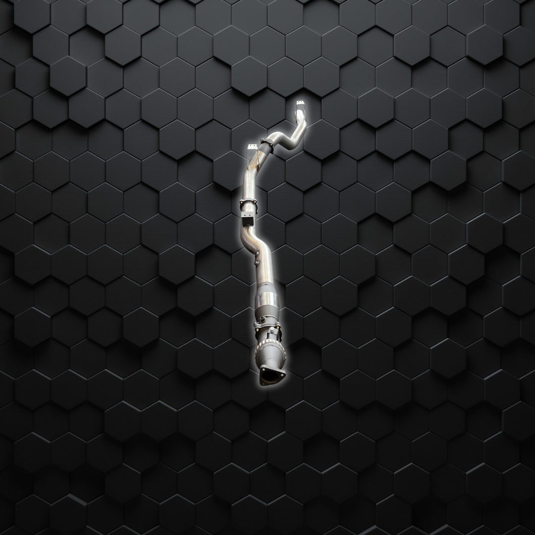 Manta Exhaust | VDJ 76 Series 4" with Cat & WOM | STAINLESS