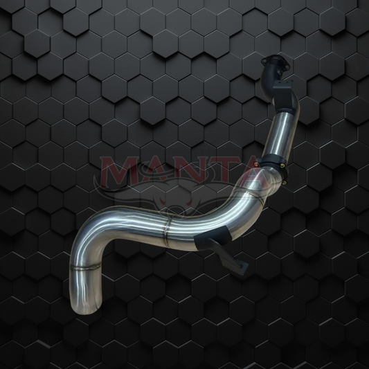 Manta Exhaust 70 series | V8 engine | 4" Side Exit DPF Back Stainless | SSMKTY0382