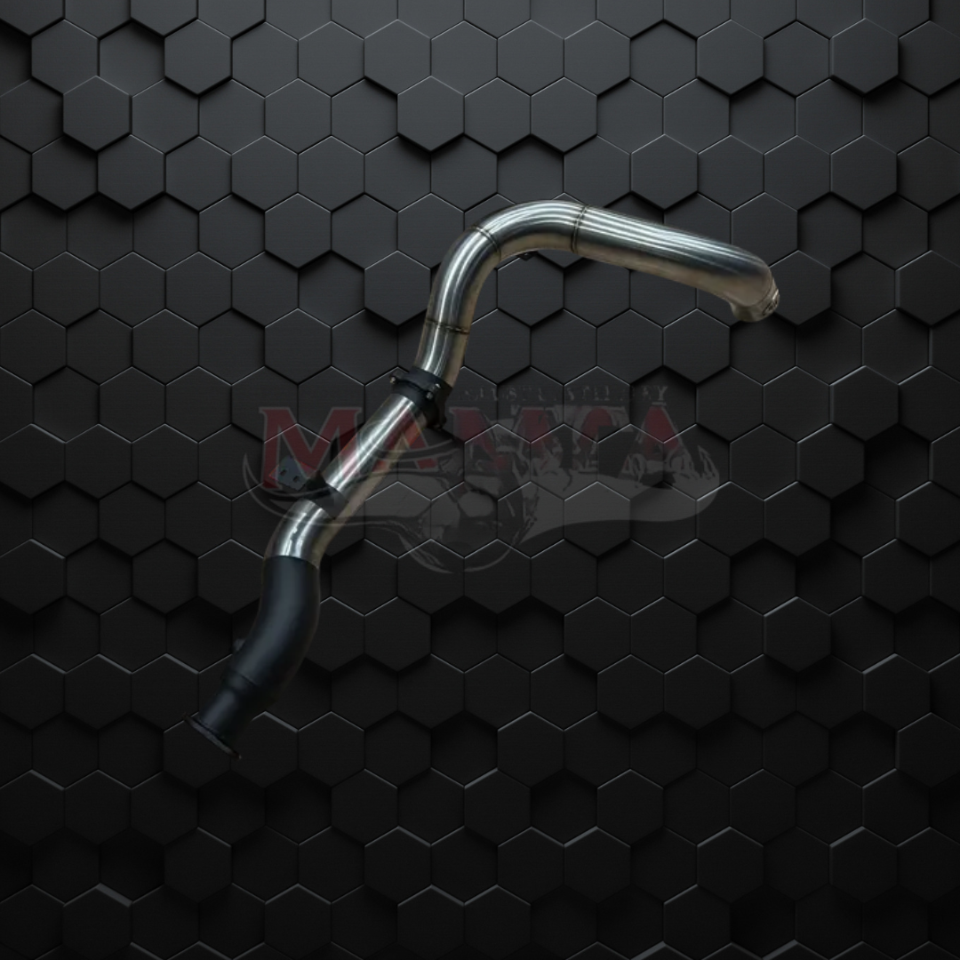 Manta Exhaust | VDJ79 4" Side Exit DPF Back Stainless | SSMKTY0382
