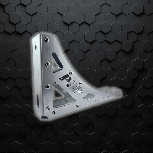 Awning Bracket  | Raw Stainless |  70 series| 200 series | Suits 180 & 270 Degree Awning