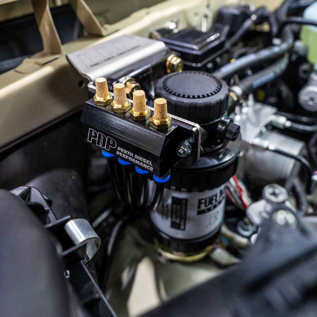 70 Series Combo | PDP Pre- Fuel Filtration 5 micron & Diff Breathers Kit |2.8ltr 4 Cyl