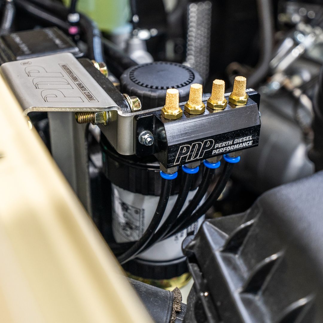 70 Series Combo | PDP Pre- Fuel Filtration 5 micron & Diff Breathers Kit |2.8ltr 4 Cyl