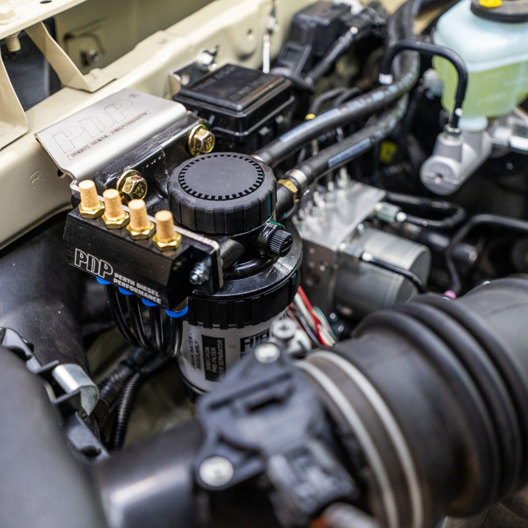 70 Series Combo | PDP Pre- Fuel Filtration 5 micron & Diff Breathers Kit |2.8ltr 4 Cyl