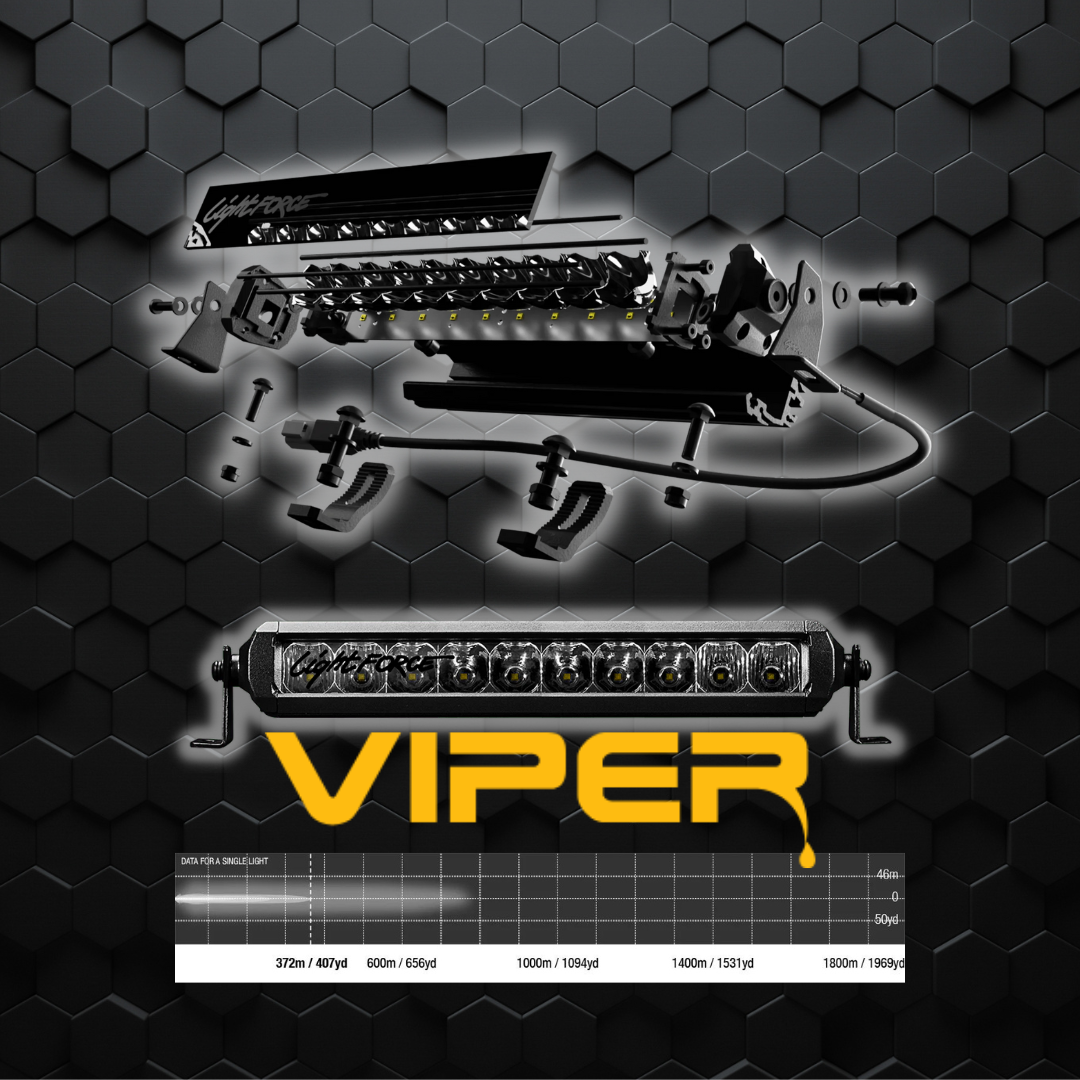 Lightforce VIPER 10" Single Row LED Bar