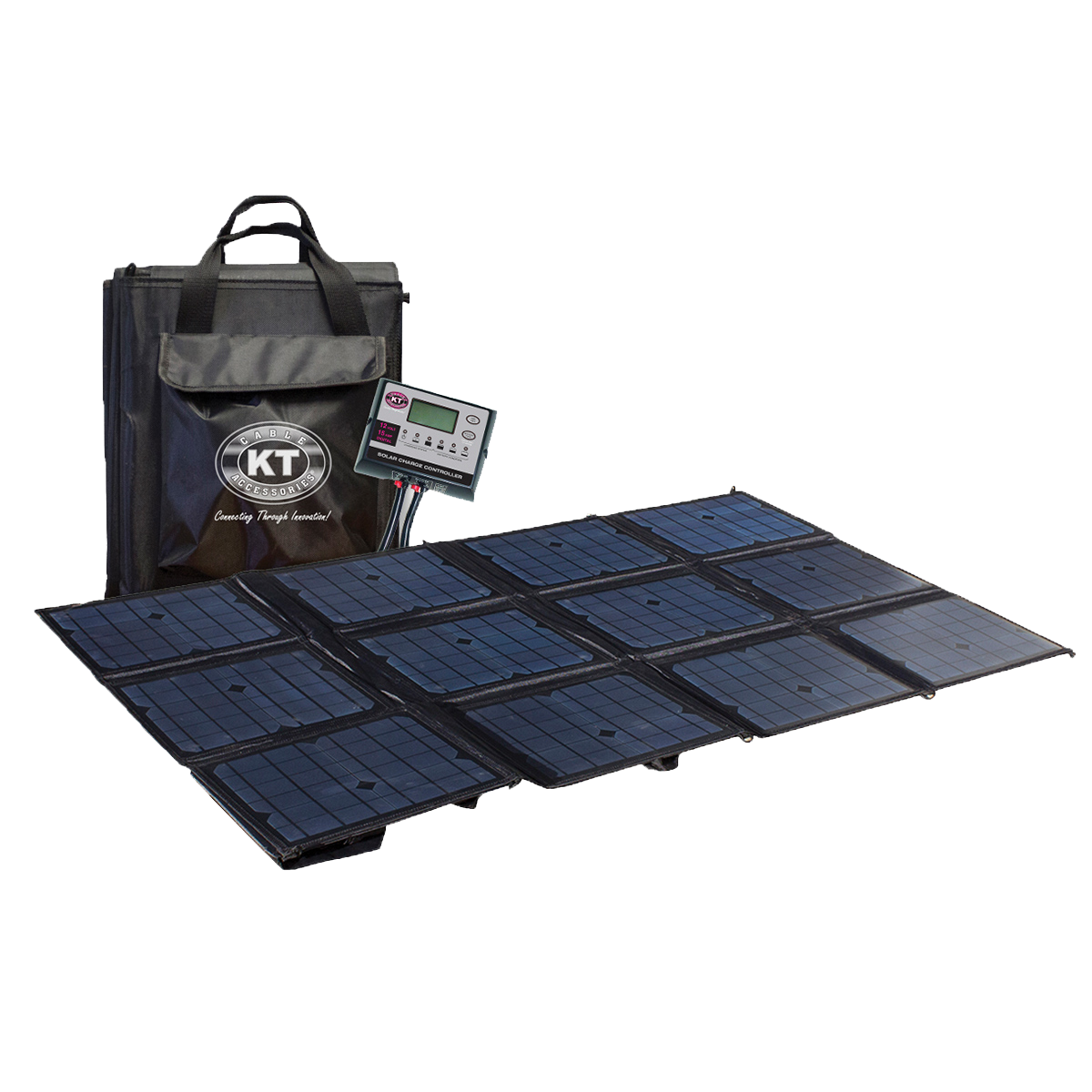 KT Solar | 200 Watt | 12V Portable Solar Folding Blanket