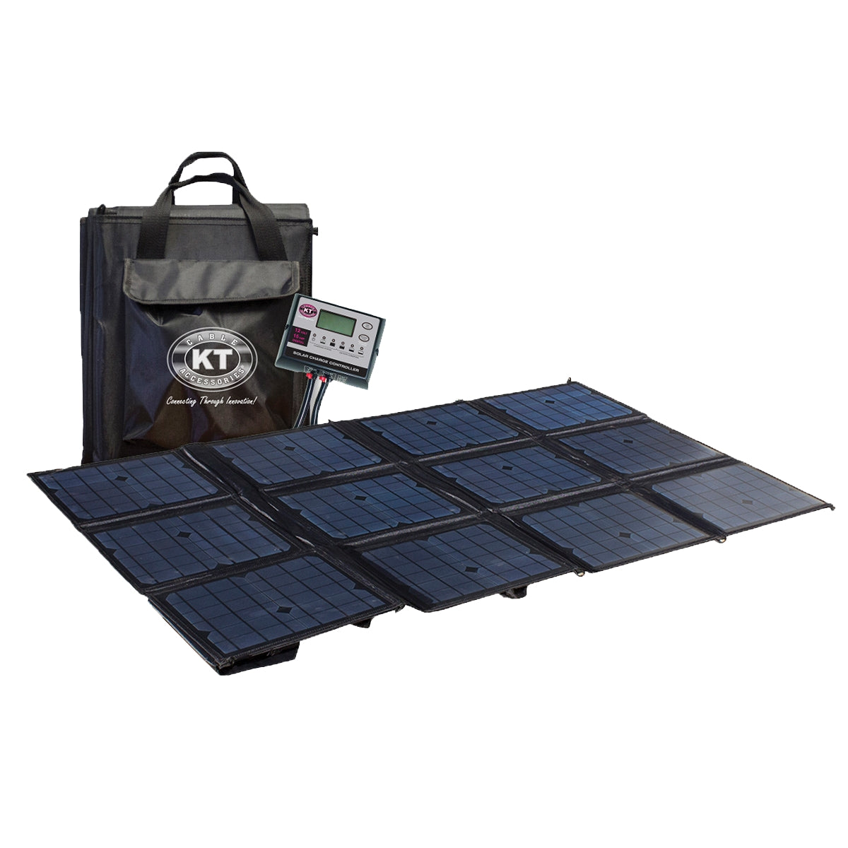 KT Solar | 300 Watt | 12V Portable Solar Folding Blanket