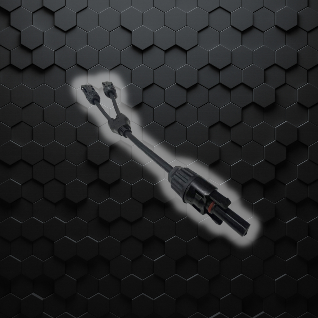 This Y-Lead from KT connects 2 solar panels into a parallel circuit or multiple solar panels in array, and are built to withstand the toughest of conditions.
