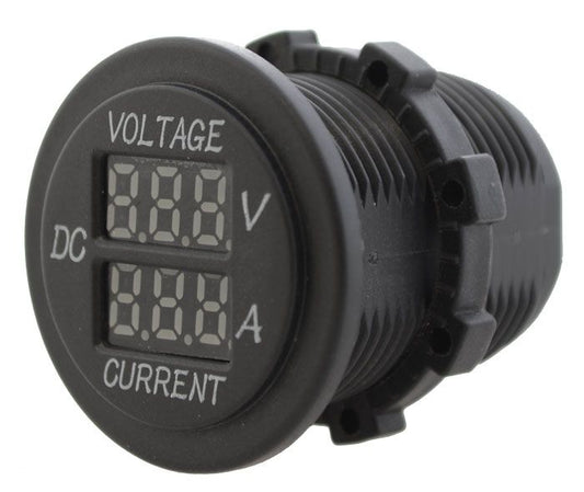 PDP Electrical | Voltage/Amperage meter | Flush Mount