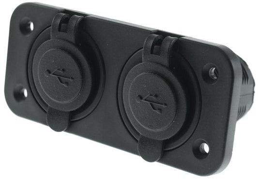 PDP Electrical | Dual USB High Output | Flush Mount