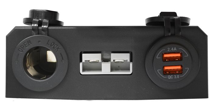 PDP Electrical | Anderson | Accessory Socket/USB Surface mount