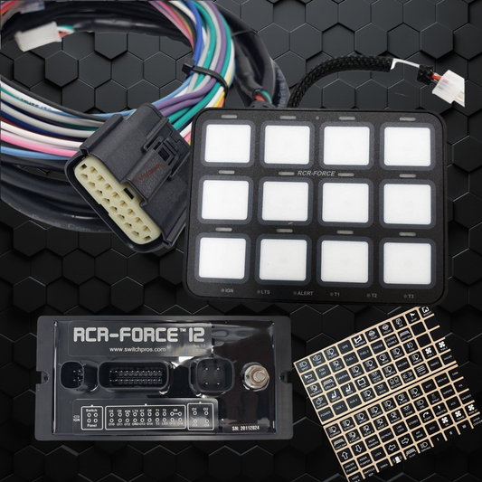Switch-Pros | RCR-FORCE 12 | Switch pro Panel  System