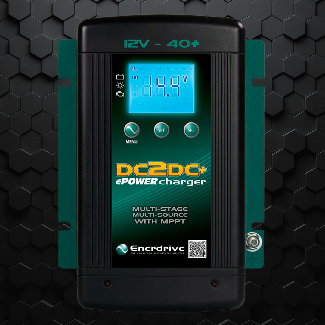 Enerdrive | DC 2 DC 40+amp Battery Charger | MPPT Reg