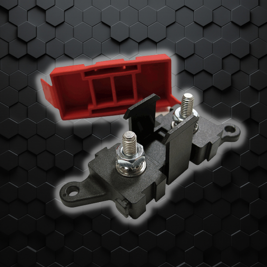 Midi fuse holder Red top | Modular | Single holder |