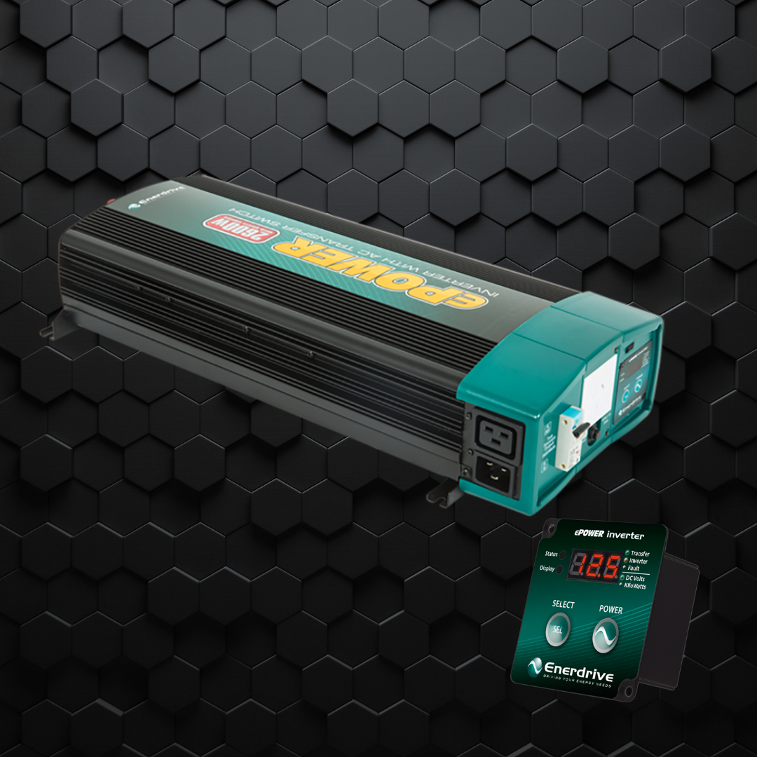 Enerdrive | ePOWER 2600W | 12V Pure Sine Wave Inverter | EN1226S-X