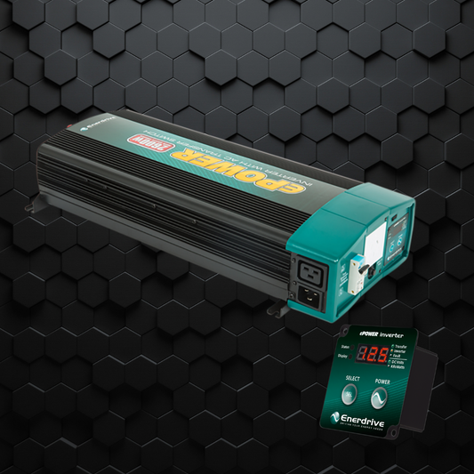 Enerdrive | ePOWER 2600W | 12V Pure Sine Wave Inverter with RCD & AC Transfer Switch