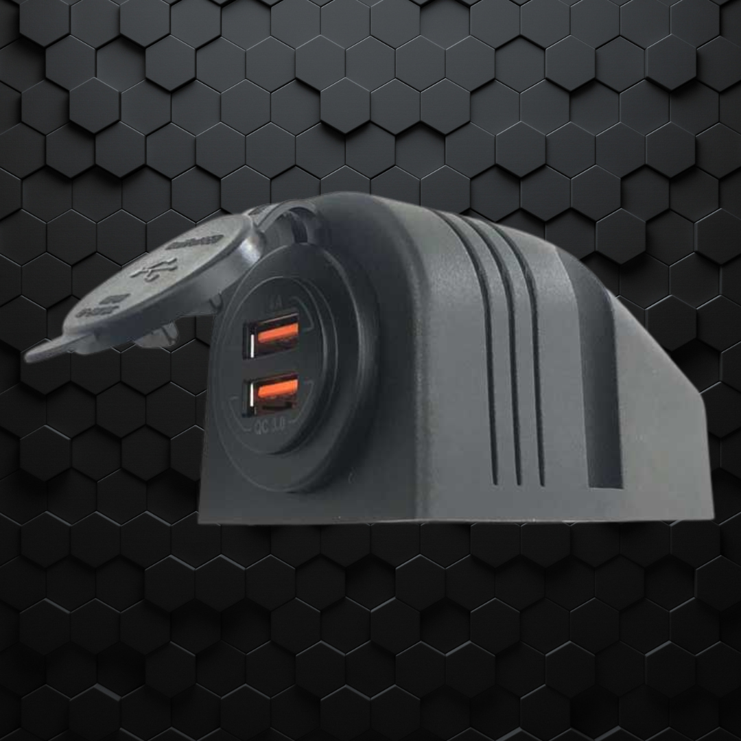 PDP Electrical | USB QC3.0 & 2.4Amp | Surface Mount
