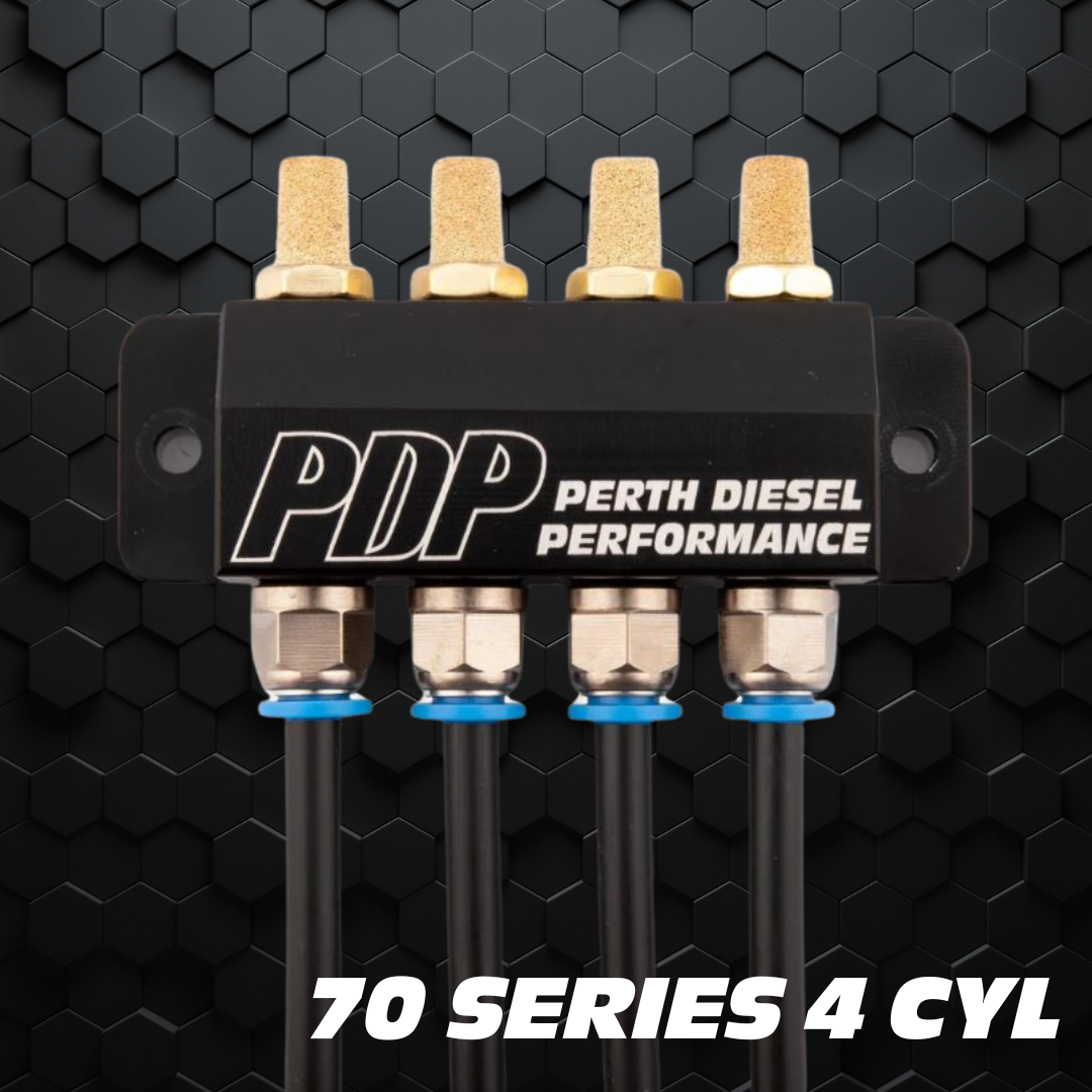 Perth Diesel Performance 70 series | PDP Diff Breather Kit | 4 Cyl 2.8Ltr – Perth Diesel Performance